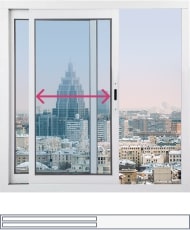 раздвижное окно